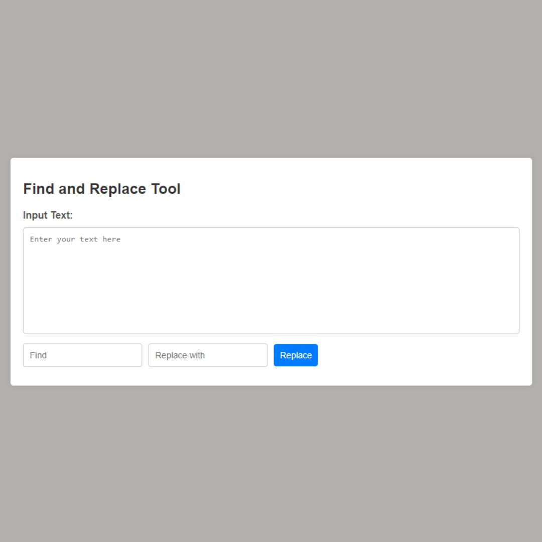 Build a Find and Replace Tool using HTML, CSS, and JavaScript.jpg
